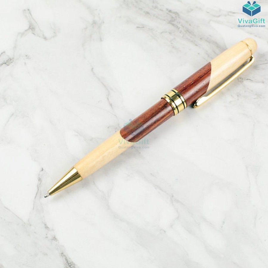 Bút gỗ khắc tên V013 làm quà tặng