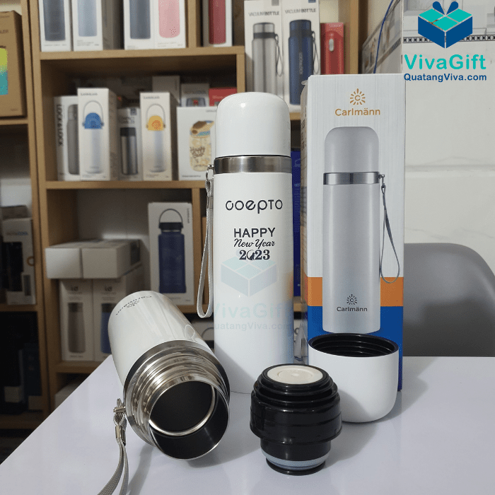 Bình Giữ Nhiệt Carlmann 500ml Nóng Lạnh BES502-1