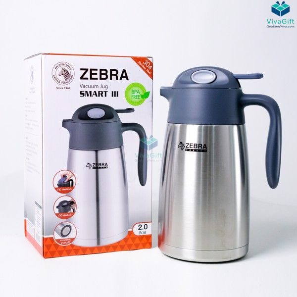 Bình Giữ Nhiệt Zebra Inox Smart III 1.5L-2L – 11294X