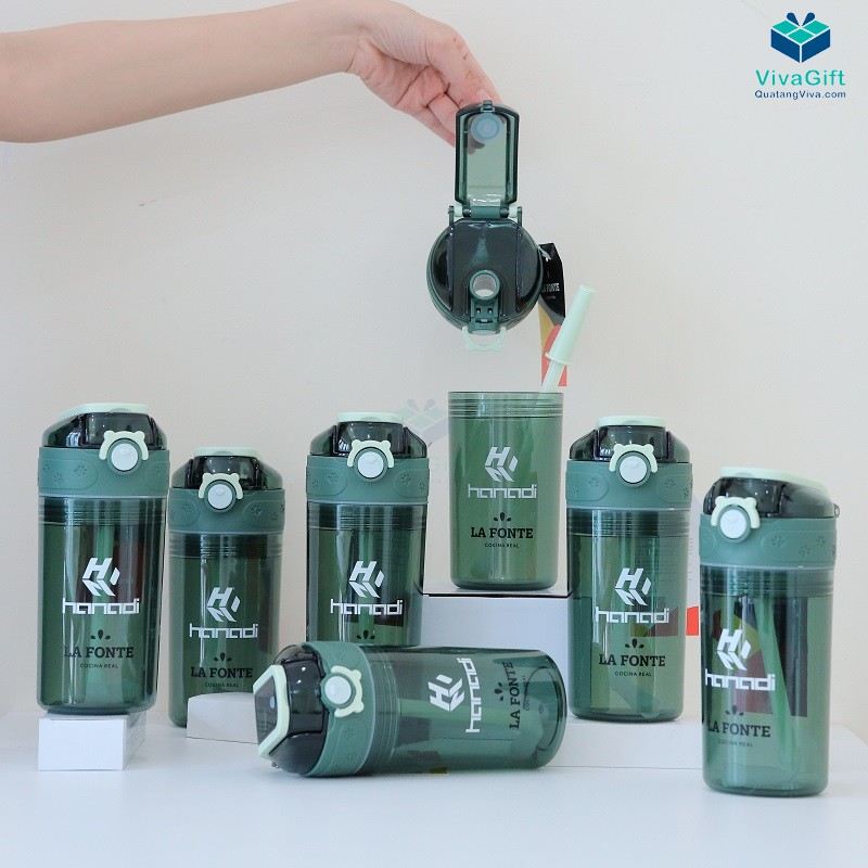 Bình Nước Nhựa Thể Thao 2 Tầng La Fonte 004091 450ml