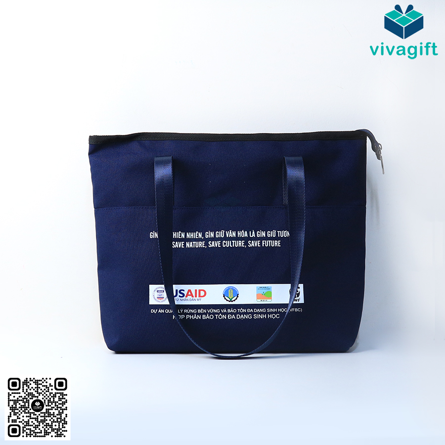 Túi Vải Canvas Nhiều Ngăn TVC016 7