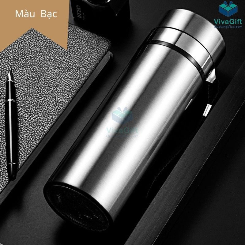 Bình Giữ Nhiệt Có Quai 450ml Q043 khắc tên theo yêu cầu