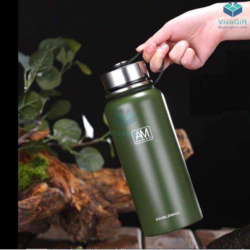 Bình Giữ Nhiệt Có Túi Xách Tiện Lợi 800ml Q032