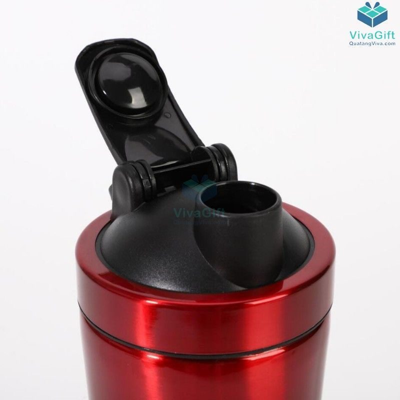Bình lắc Shaker tập Gym 750ml inox 304 cao cấp Q250 khắc tên làm quà tặng