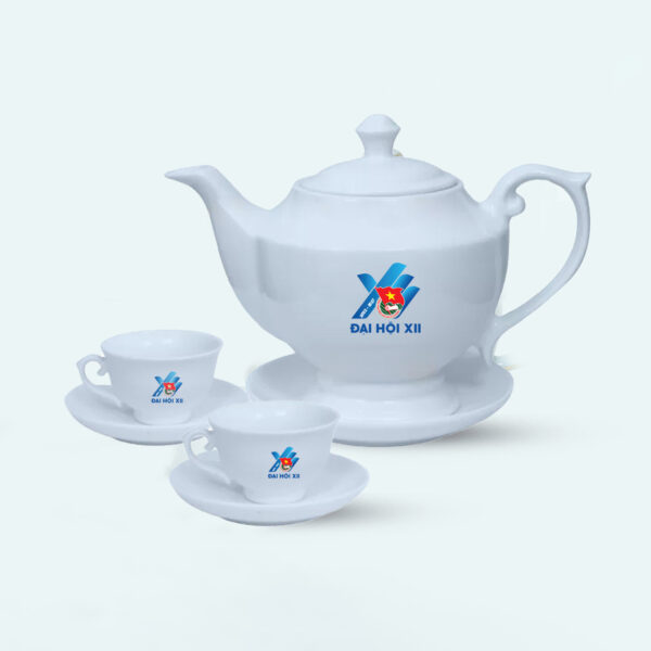 Bộ Ấm Chén Bát Tràng A015 600ml