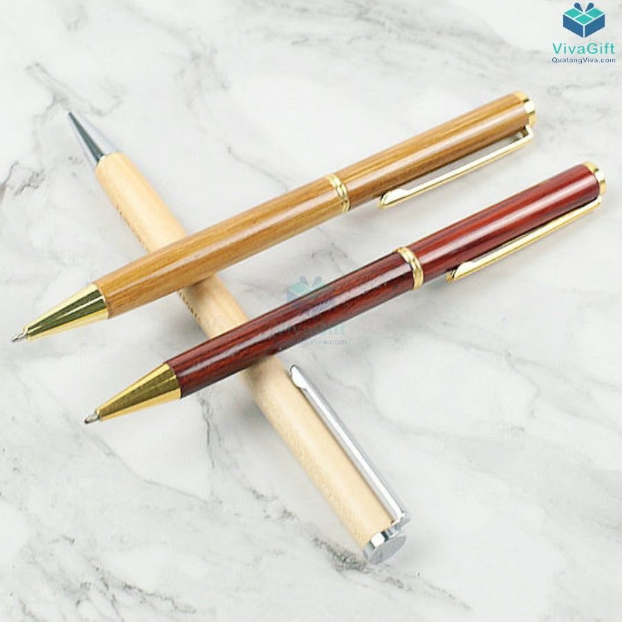 Bút gỗ khắc tên B012 làm quà tặng