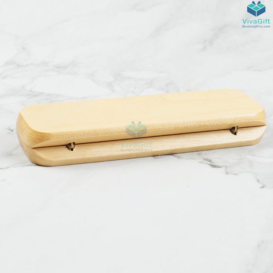 Hộp bút gỗ quà tặng HV01 làm quà tặng doanh nghiệp