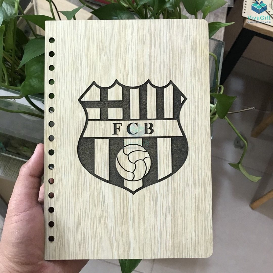 Sổ tay bìa gỗ quà tặng doanh nghiệp