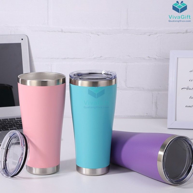 Ly giữ nhiệt cao cấp 900ml Inox 304 Q106 khắc theo yêu cầu