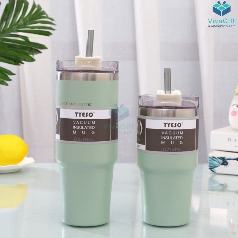 Ly giữ nhiệt inox 900ml Q035 khắc tên làm quà tặng