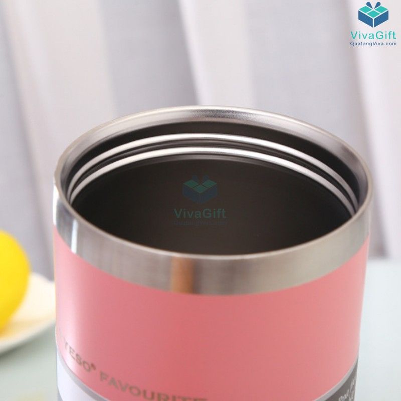 Ly giữ nhiệt inox 900ml Q035 khắc tên làm quà tặng