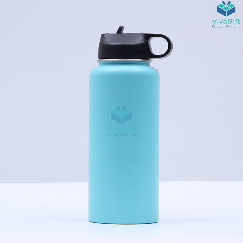 Bình Giữ Nhiệt Có Quai Xách 500ml Q192 khắc tên làm quà tặng