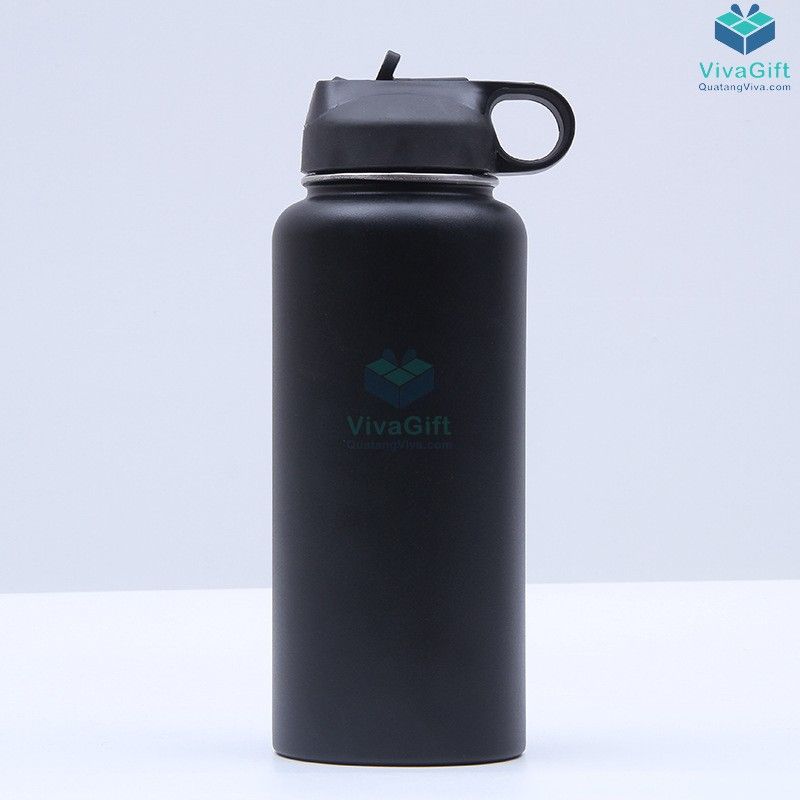 Bình Giữ Nhiệt Có Quai Xách 500ml Q192 khắc tên theo yêu cầu