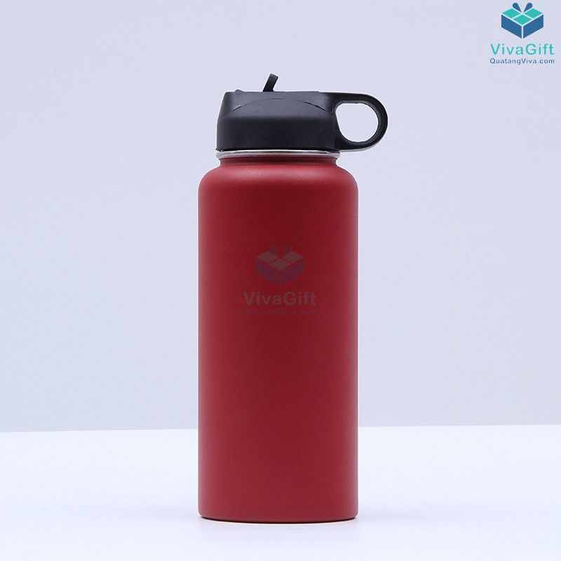 Bình Giữ Nhiệt Có Quai Xách 500ml Q192 khắc tên, logo làm quà tặng