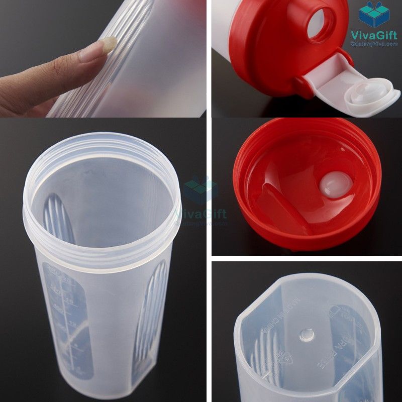 Bình Lắc Shaker Tập Gym 700ml Q256 khắc tên theo yêu cầu