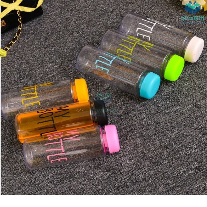  Bình Nước Nhựa My Bottle 500ml Q055 khắc tên theo yêu cầu