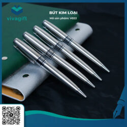 Bút Kim Loại Xoay Khắc Tên V022 Làm Quà Tặng – Quà Tặng Viva