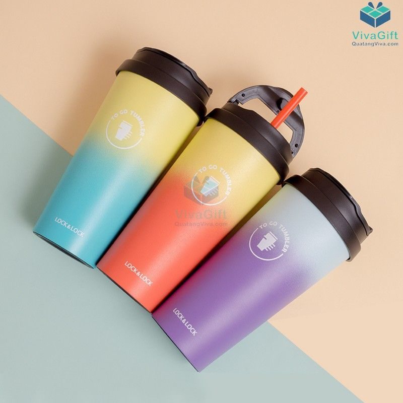 Ly Giữ Nhiệt Lock&Lock Clip Tumbler LHC4151 khắc tên làm quà tặng
