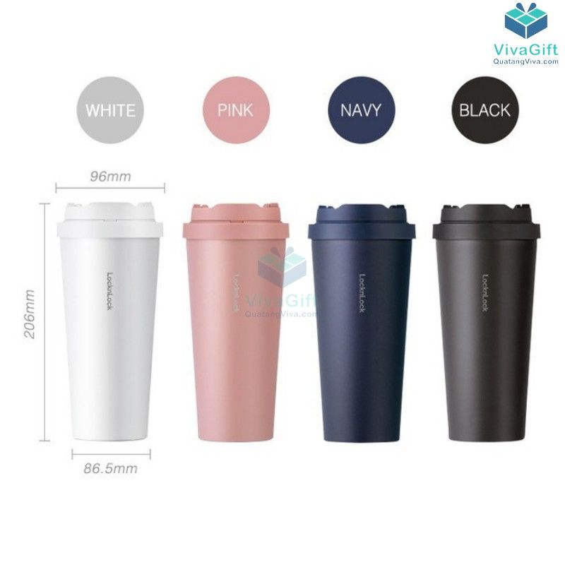 Ly Giữ Nhiệt Lock&Lock Energetic One -Touch Tumbler LHC3249 - 550ML khắc tên theo yêu cầu