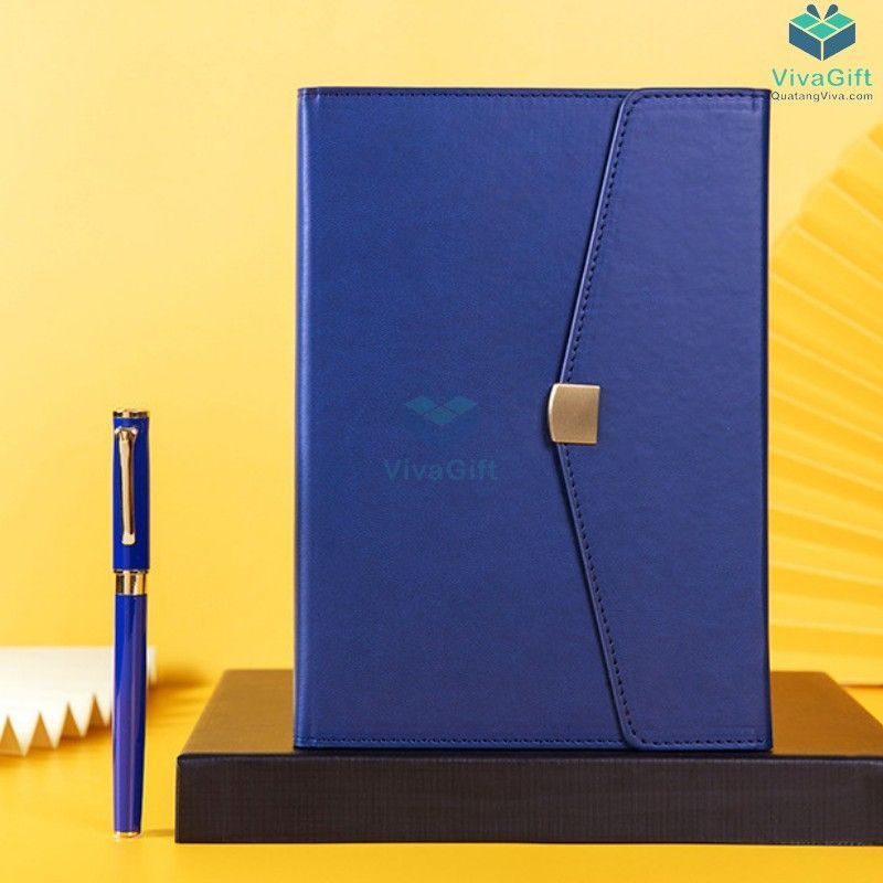 Set Quà Tặng Bút Ghi Chép Và Sổ Tay S011 khắc logo