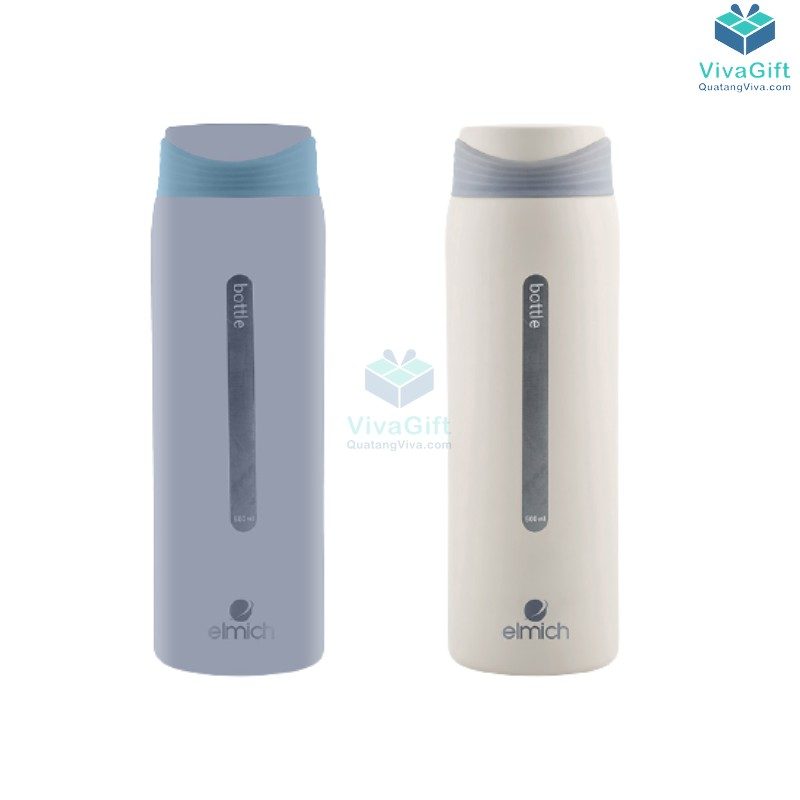 Bình giữ nhiệt Elmich inox 304 500ml EL3664 quà tặng in logo