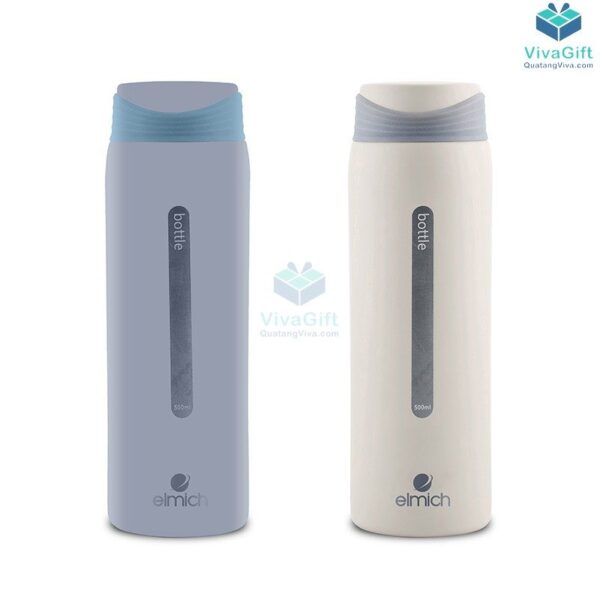 Bình giữ nhiệt Elmich inox 304 500ml EL3664 in logo công ty