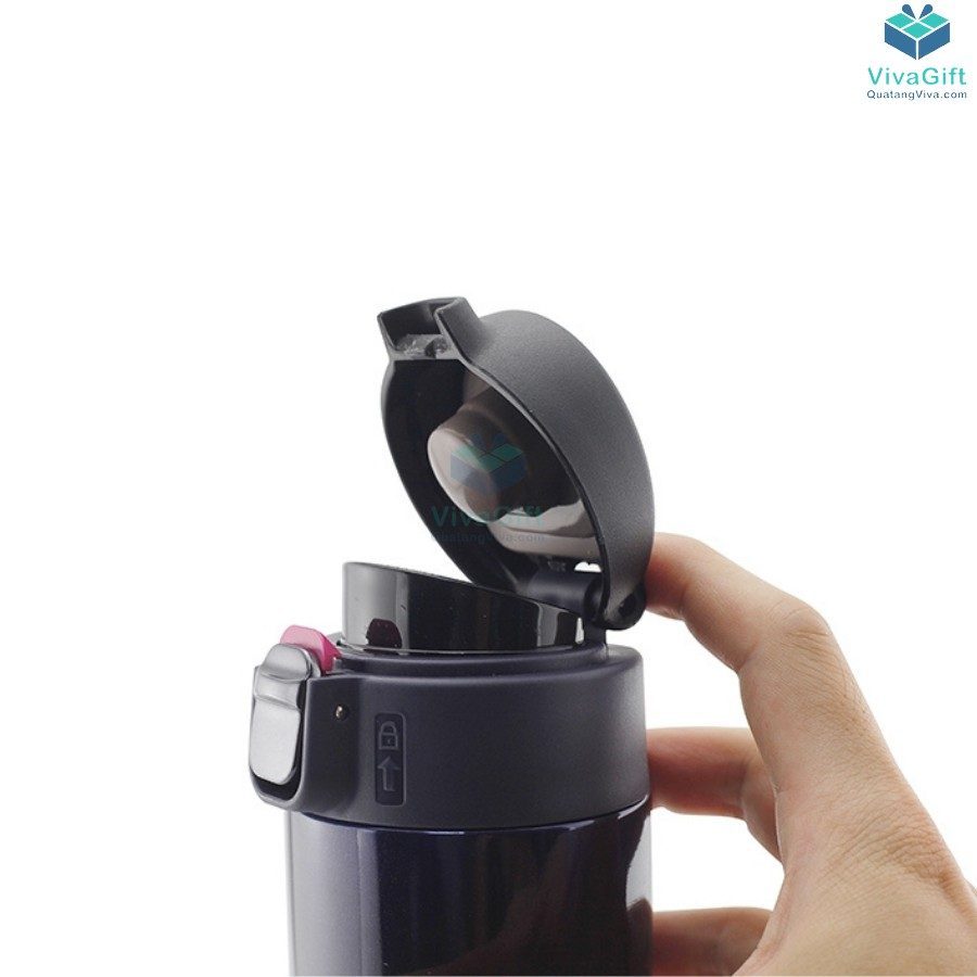 Bình giữ nhiệt Smart Cook inox 304 dung tích 500ml EDA0308 in logo 