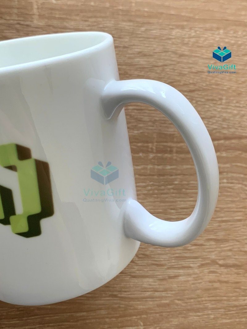 Ly Sứ Trụ Trắng In Logo Theo Yêu Cầu LS101 3