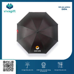 Ô Dù Cầm Tay Cán Thẳng Cán Mút 2 Lớp D014 – Quà Tặng Viva