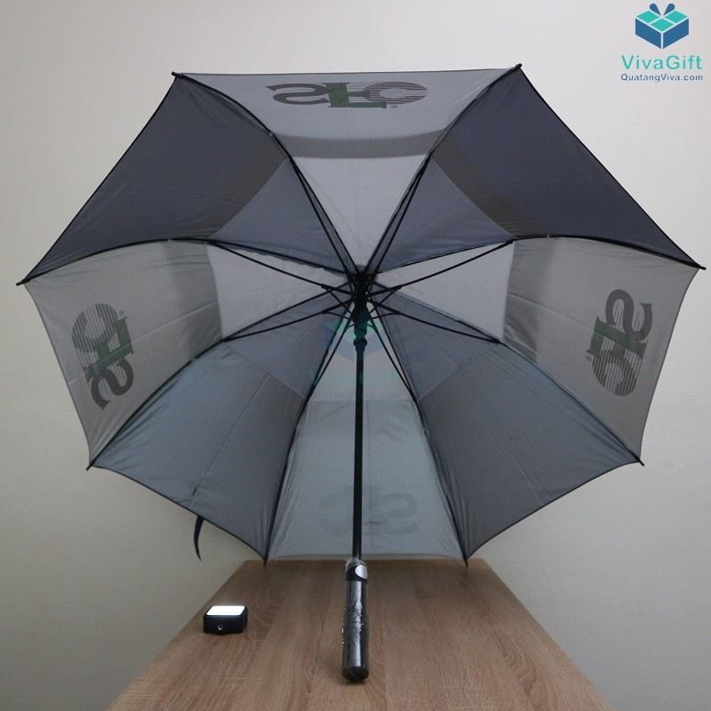Ô Dù Thẳng Poly 2 Tầng Cán Mút Bán Kính 75cm D029 3