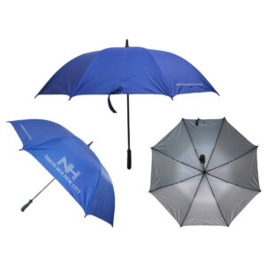 Ô Dù Cầm Tay Cán Thẳng Khung Sắt Cán Nhựa D034 Bán Kính 70cm - Quà Tặng Viva