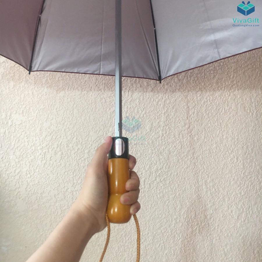 Dù cầm tay gấp 2 tự động 1 chiều bán kính 70cm D020