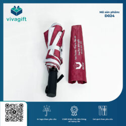 Ô Dù Cầm Tay Gấp 3 Tự Động 2 Chiều 8 Kèo D024 – Quatangviva.com