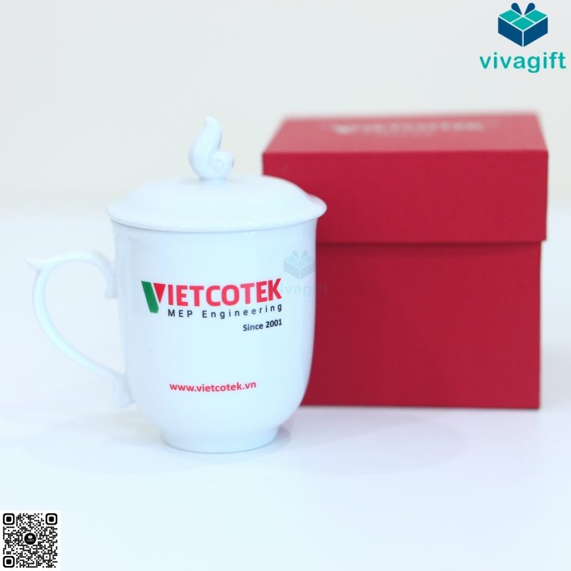 Cốc Sứ Minh Long 0.30 L - Mẫu Đơn - Trắng 153009000 2