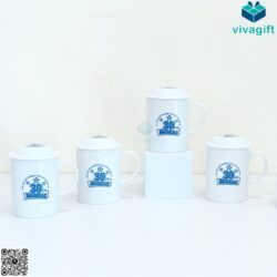 Cốc Sứ Minh Long Jasmine Trắng – 0.30 L – Quatangviva.com