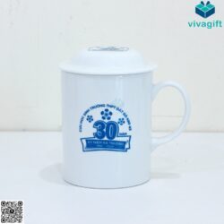 Cốc Sứ Minh Long Jasmine Trắng – 0.30 L – Quatangviva.com