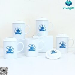 Cốc Sứ Minh Long Jasmine Trắng – 0.30 L – Quatangviva.com