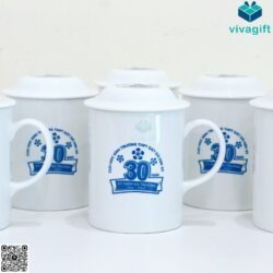 Cốc Sứ Minh Long Jasmine Trắng – 0.30 L – Quatangviva.com
