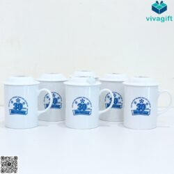 Cốc Sứ Minh Long Jasmine Trắng – 0.30 L – Quatangviva.com