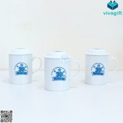 Cốc Sứ Minh Long Jasmine Trắng – 0.30 L – Quatangviva.com