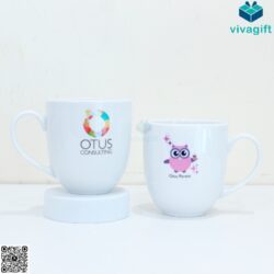 Ly Sứ Minh Long Trắng 0.4 L – Camellia – A001_154019000 – Quatangviva.com