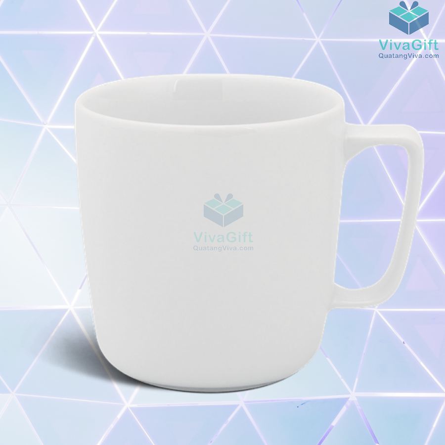 Ly sứ minh long 0.38 L - Jasmine - Trắng 7