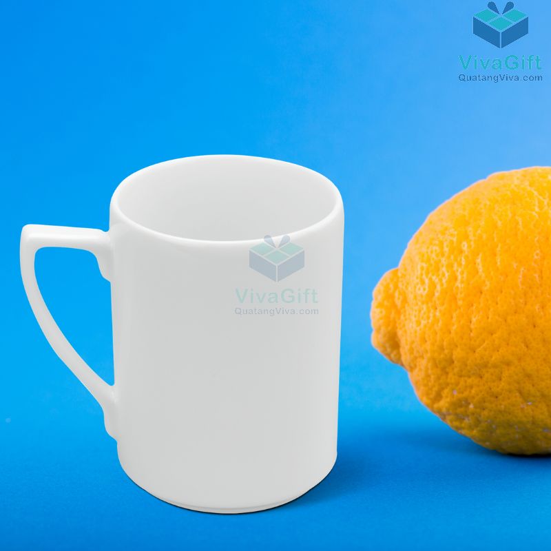 Ly Sứ Minh Long Quai Số 7 Jasmine Trắng - 0.3L 10