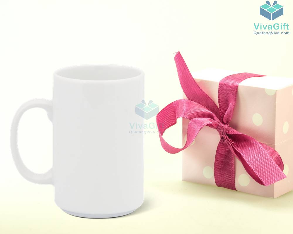 Ly sứ 0.52 L (quai tròn) - Jasmine - Trắng 12