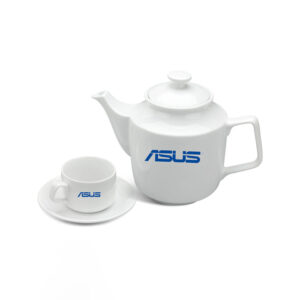 Bộ Ấm Chén Minh Long 1.1 L - Jasmine - Trắng