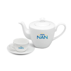 Bộ Ấm Chén Minh Long 0.45 L - Daisy - Trắng