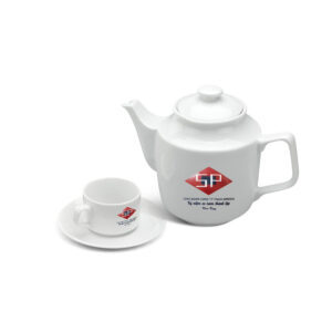 Bộ Ấm Chén Minh Long 0.7 L - Jasmine - Trắng A001_01071100003