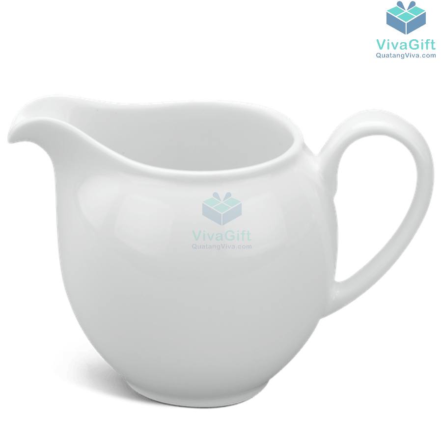 Bộ ấm chén Minh Long 1.1 L - Camellia 7 - Trắng