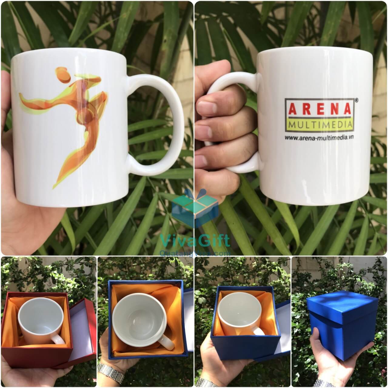 ly sứ in logo vivagift