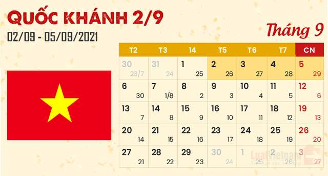 quà tặng quốc khánh 2/9/2021